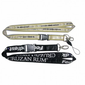 Satin Lanyards Schlüsselbänder mit Logo als Werbeartike...