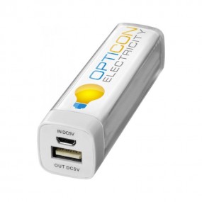 Powerbanks bedrucken lassen - Powerbank mit Logodruck a...