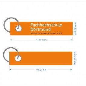 Filz Schlüsselanhänger mit LOGO als Werbeartikel Werbem...