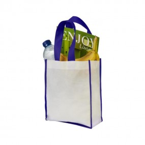 Tragetasche aus Non Woven mit eigenem Logo als Werbeart...