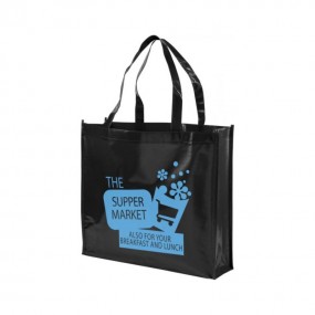 Non Woven Einkaufstasche mit eigenem Logo als Werbearti...