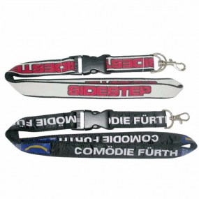 Satin Lanyards Schlüsselbänder mit Logo günstig bedruck...
