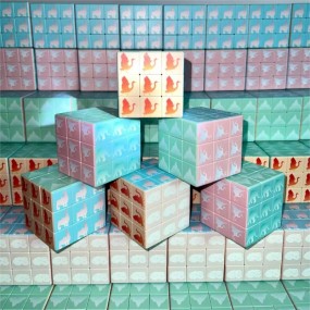 Rubik's Würfel 3x3 als Werbeartikel bedrucken |Rubik´s ...