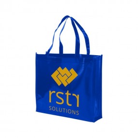 Non Woven Einkaufstasche mit eigenem Logo als Werbearti...