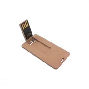 USB Karte MINI RECYCLED mit Logo bedrucken