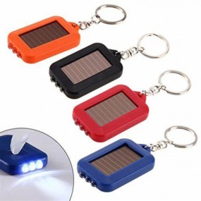 Solar Led Schlüsselanhänger günstig bedrucken mit Logo ...