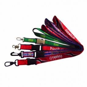 Satin Lanyards Schlüsselbänder mit Logodruck