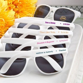 Sonnenbrille-Bügeln individuell mit Logodruck als Werbe...