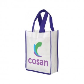 Tragetasche aus Non Woven mit eigenem Logo als Werbeart...