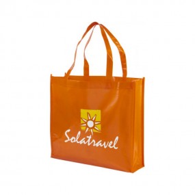 Non Woven Einkaufstasche mit eigenem Logo als Werbearti...