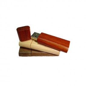 Holz USB Stick mit eigenem Logo als Werbeartikel Werbem...