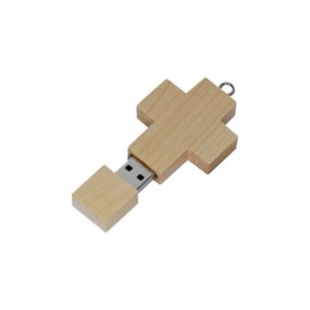 Holz USB Stick mit eigenem Logo als Werbeartikel Werbem...