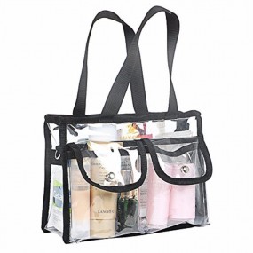 Transparente Tasche Kosmetiktasche PVC durchsichtige wa...