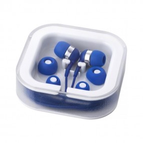 In-Ear-Kopfhörer mit Kabel mit Logodruck als Werbeartik...