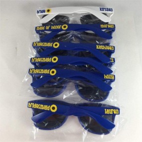 Sonnenbrille-Bügeln individuell mit Logodruck als Werbe...