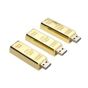 USB Stick Goldbarren 4GB 8GB 16GB 32GB 64GB 128GB mit e...