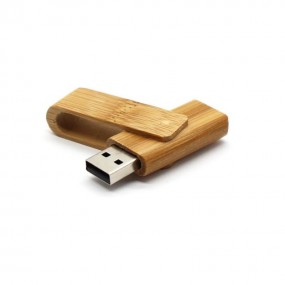 Holz USB Stick mit eigenem Logo als Werbeartikel Werbem...