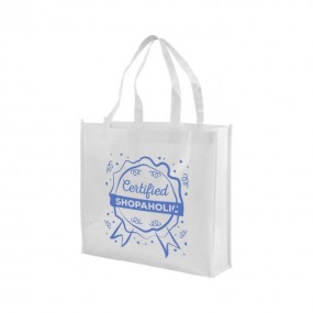 Non Woven Einkaufstasche mit eigenem Logo als Werbearti...
