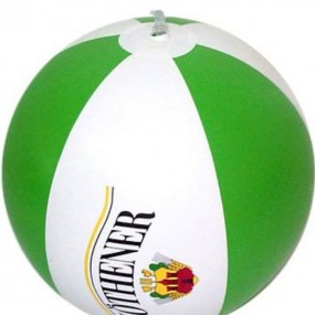 Wasserbälle Strandbälle mit Logodruck als Werbeartikel ...