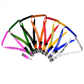 Schlüsselbänder Lanyards mit Ihrem Logo bedrucken lasse...