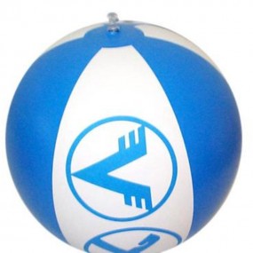 Wasserbälle Strandbälle mit Logodruck als Werbeartikel ...