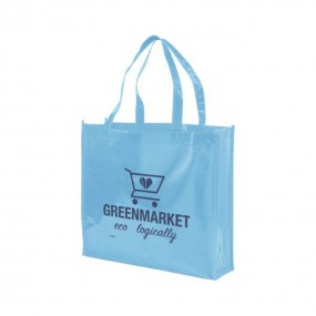 Tragetasche aus Non Woven mit eigenem Logo als Werbeart...