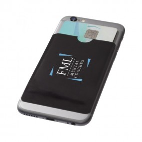 Smartphone Handy Kartenhülle mit Logodruck als Werbeart...
