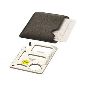 Taschen Werkzeugkarte mit 15 Funktionen individuell bed...