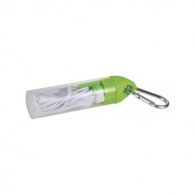 In-Ear-Kopfhörer mit Kabel mit Logodruck als Werbeartik...