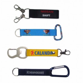 Kurze Lanyards & Schlüsselbänder mit Logo bedrucken