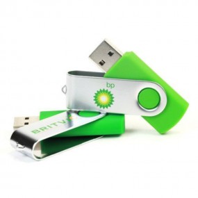 USB Stick Twister mit Logo bedruckt oder graviert als W...