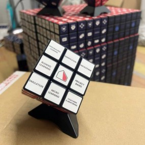 Rubik's Cube Zauberwürfel mit eigenem Logo